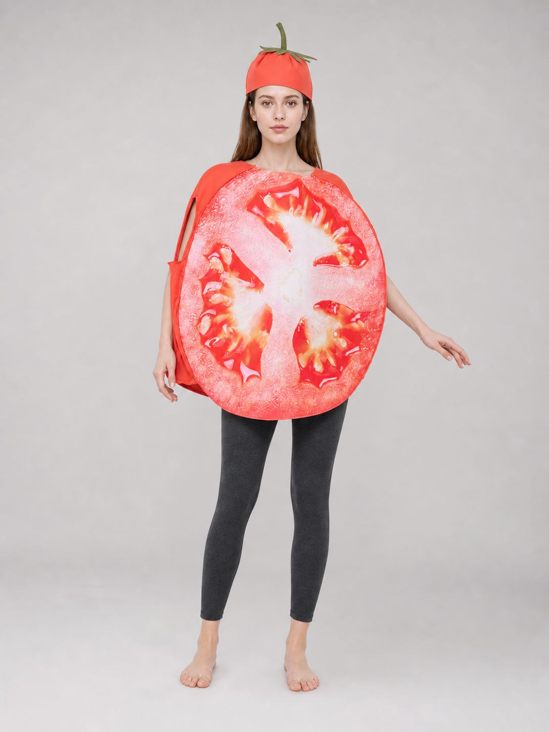 Tomato Slice Costume with Hat