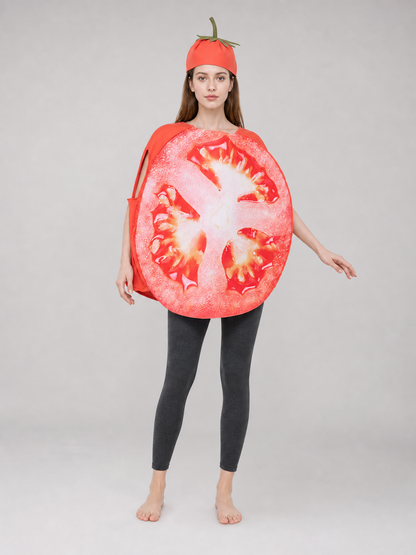 Tomato Slice Costume with Hat