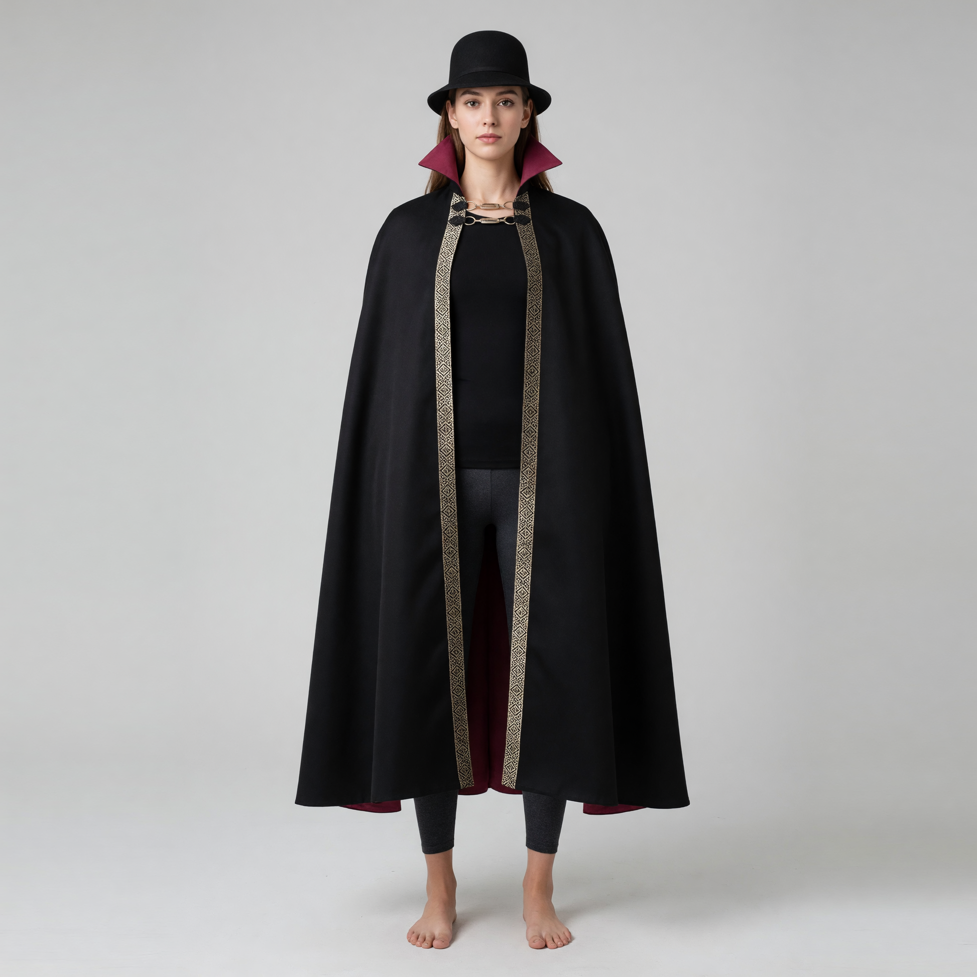 Cosplay Costume: Cloak with Hat for Halloween Look