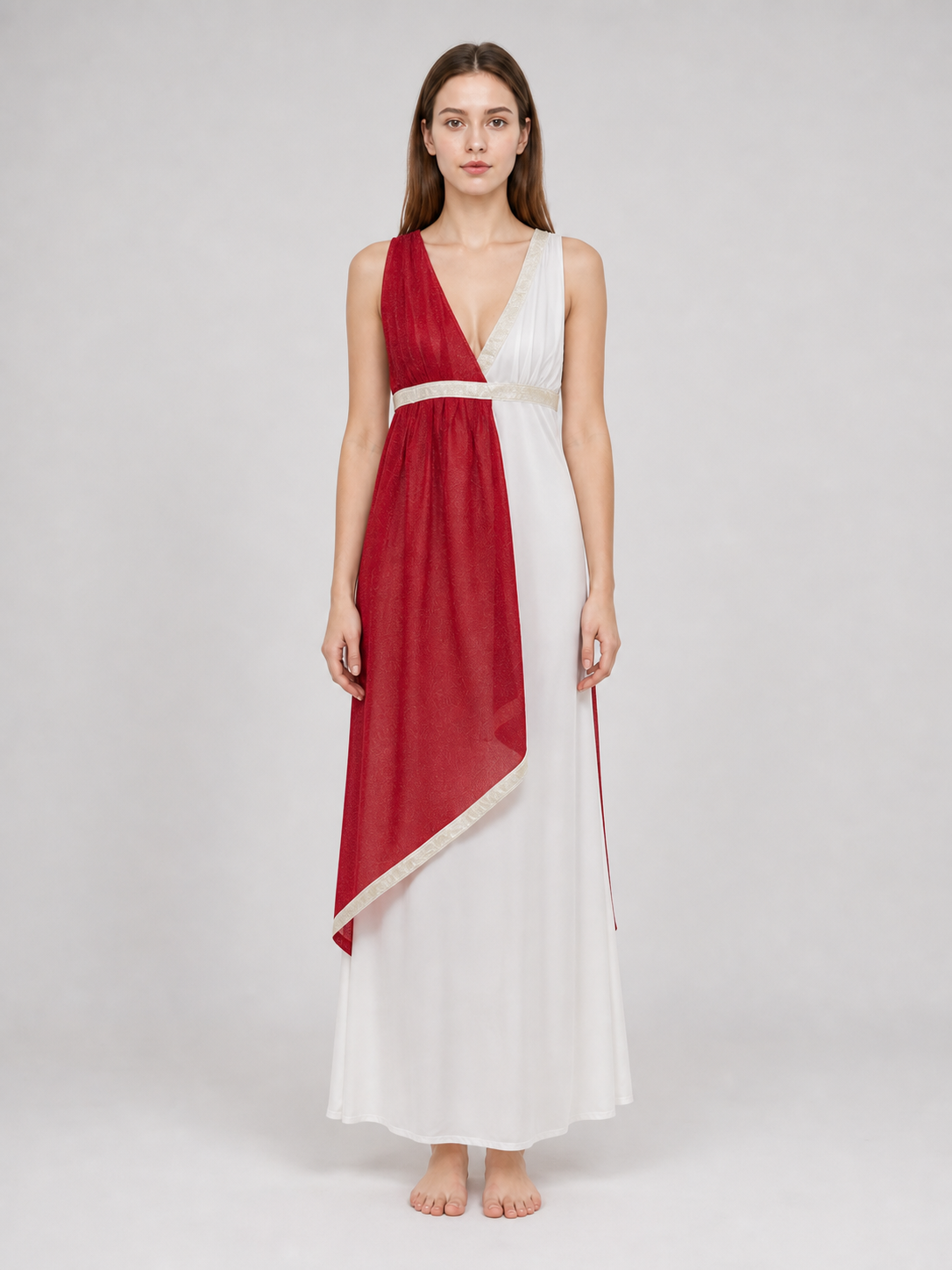 Halloween Greek Goddess Costume Dress main product view