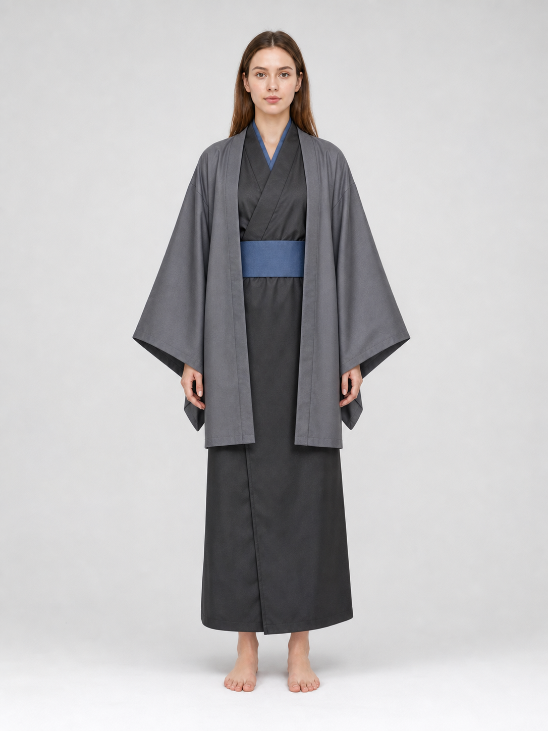 Jujutsu Kaisen Cosplay Set: Kimono and Belt