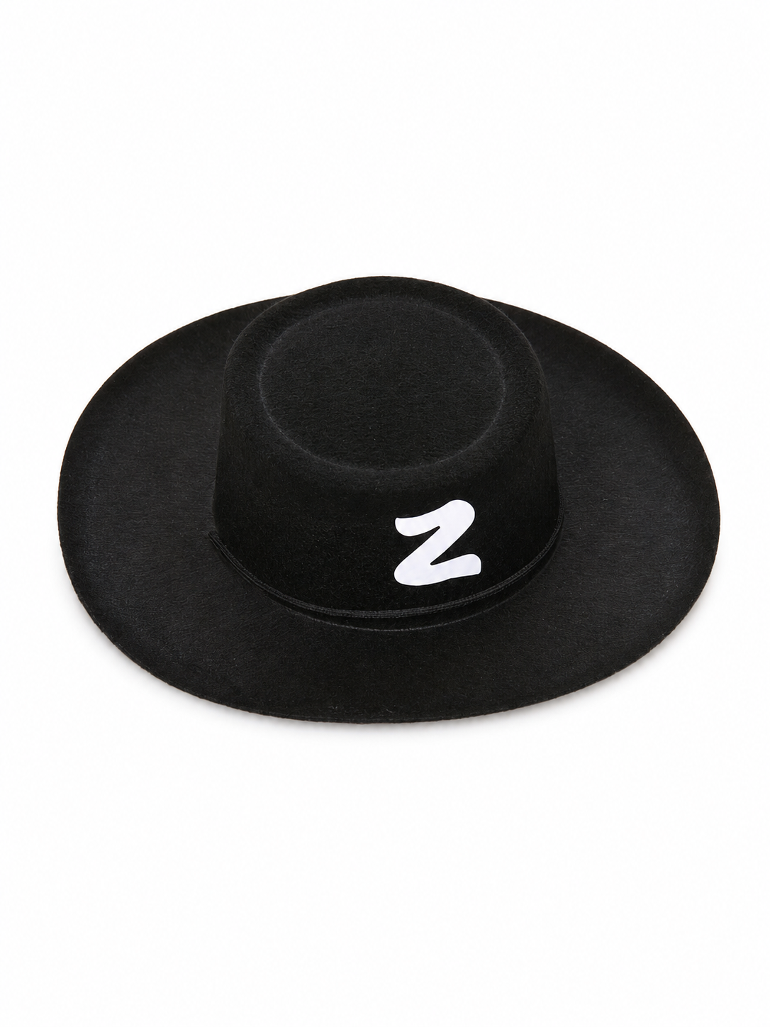 Black Carnival Hat in Zorro Style