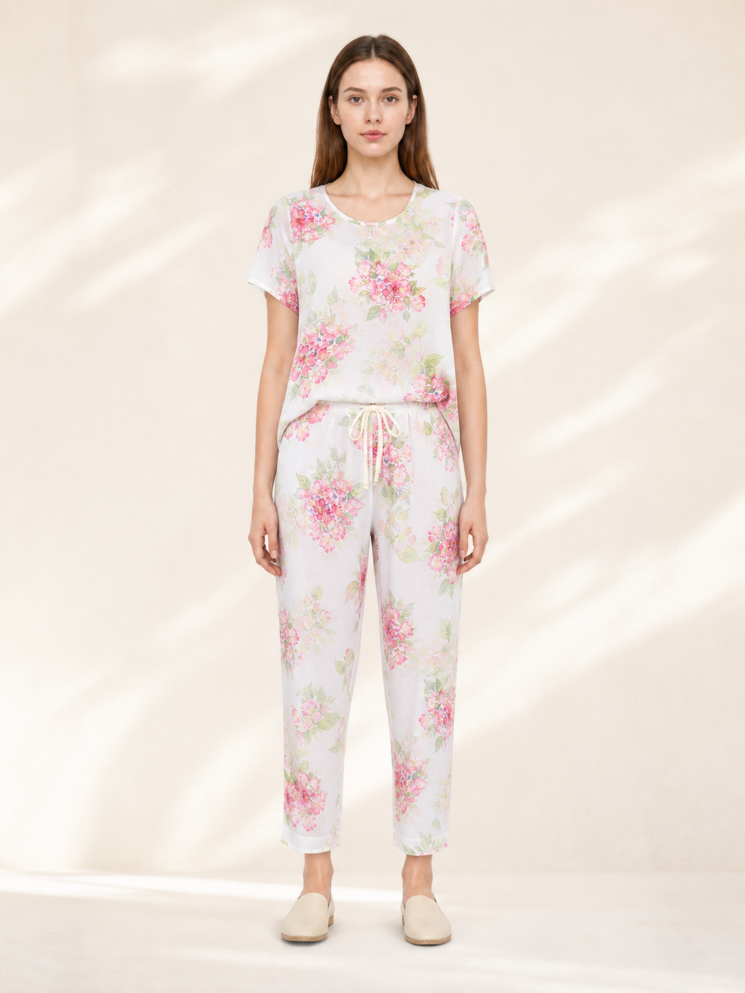 Women’s Floral Print Loungewear Set
