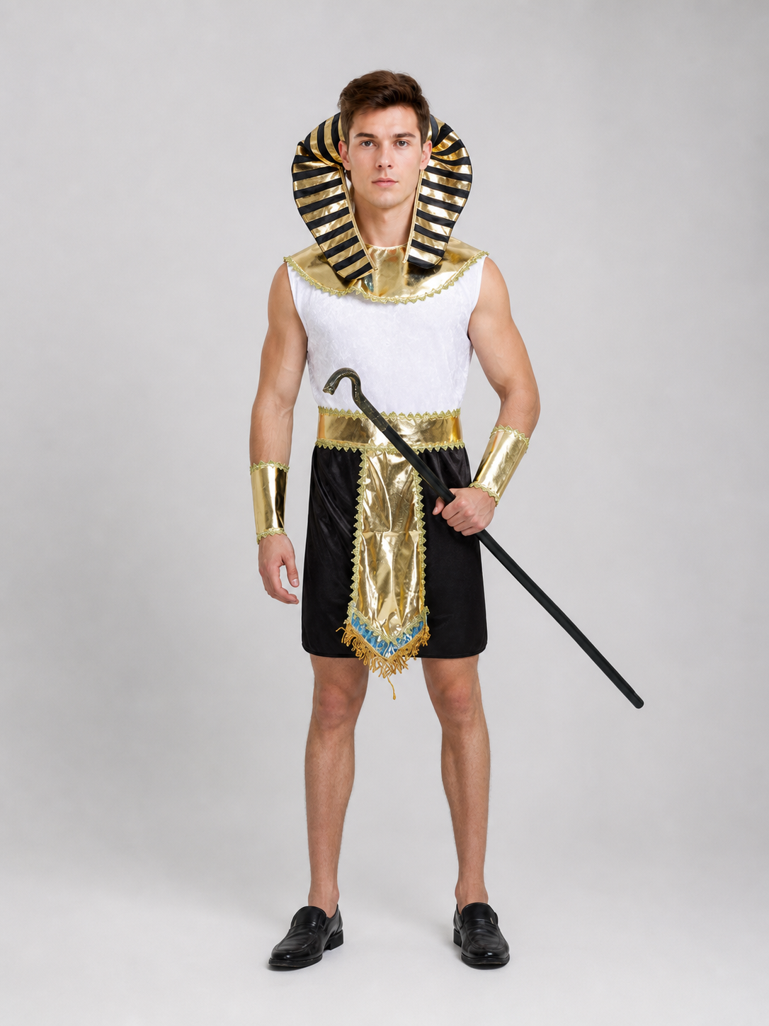 Ancient Egyptian-Style Pharaoh Costume for Parties