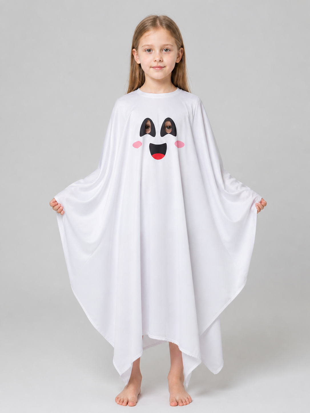 Halloween Ghost Costume, White Outfit