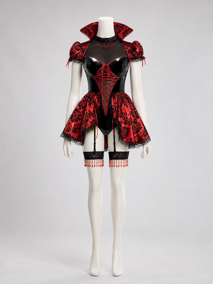 Gothic Vampire and Demon Costume for Cosplay