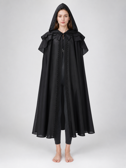 Medieval Hooded Cape for Cosplay