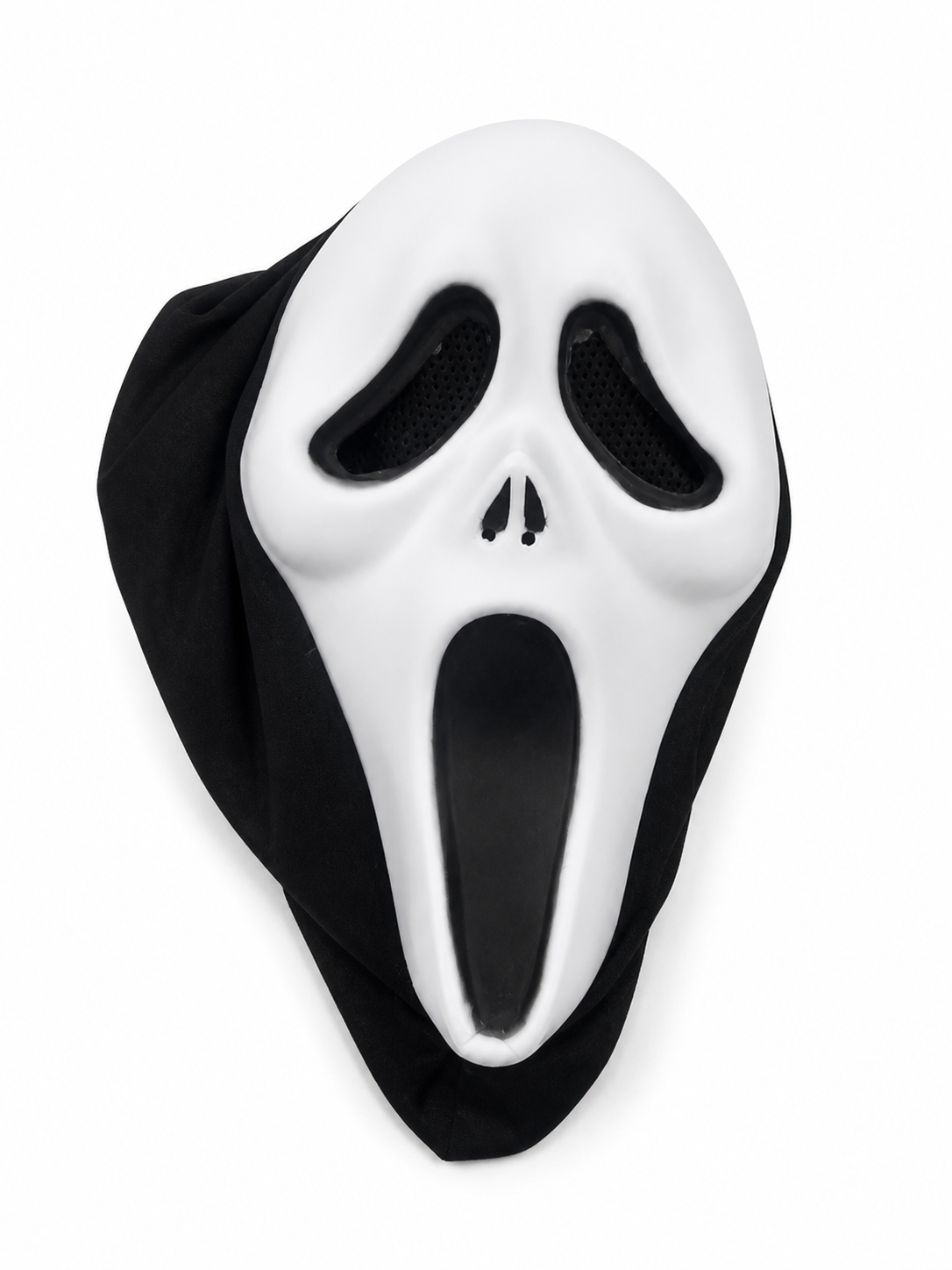 Halloween Masquerade Mask with Black Mesh