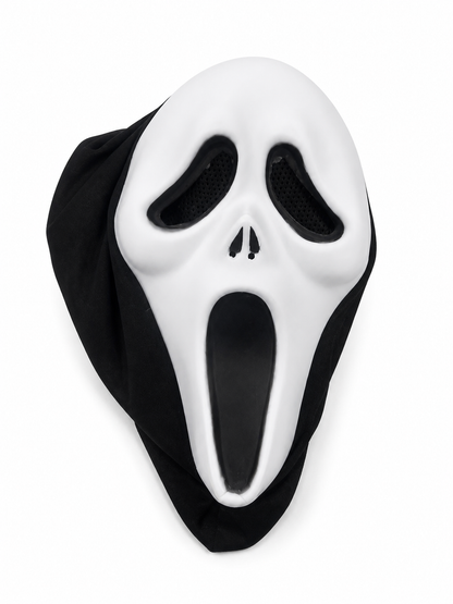 Halloween Masquerade Mask with Black Mesh