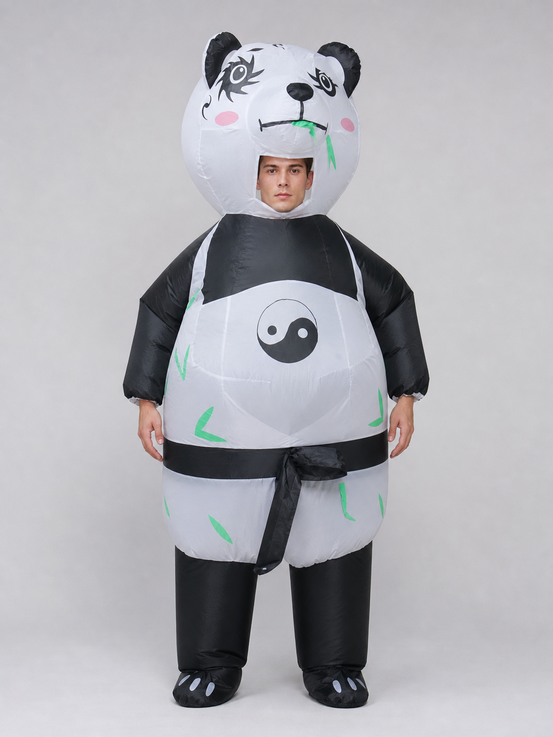 Inflatable panda costume for parties and performances