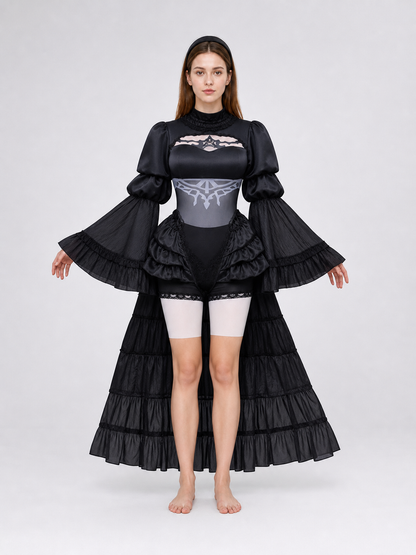 NieR: Automata 2B Cosplay Dress with Black Headband