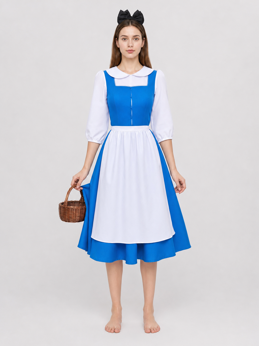 Maid cosplay dress with apron