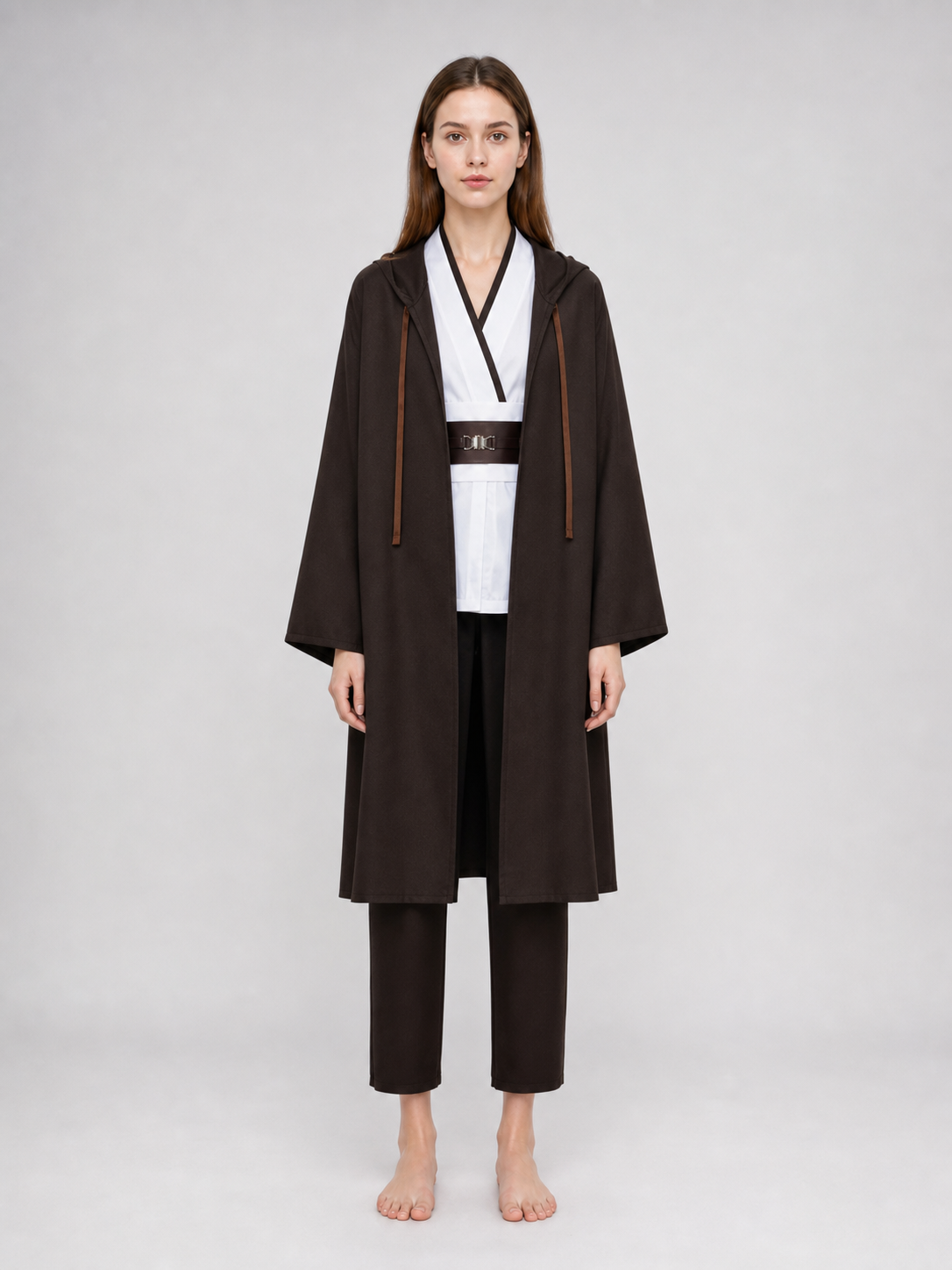 Obi-Wan Cosplay Costume: Cloak, Tunic, Pants