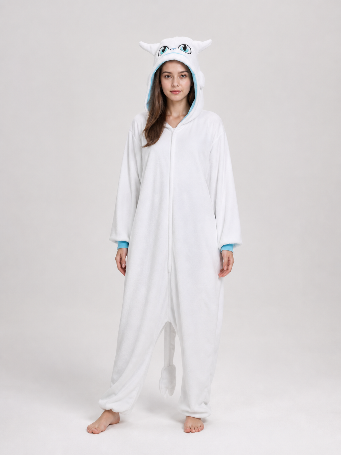 Hooded Dragon Kigurumi, One-Piece Home Costume