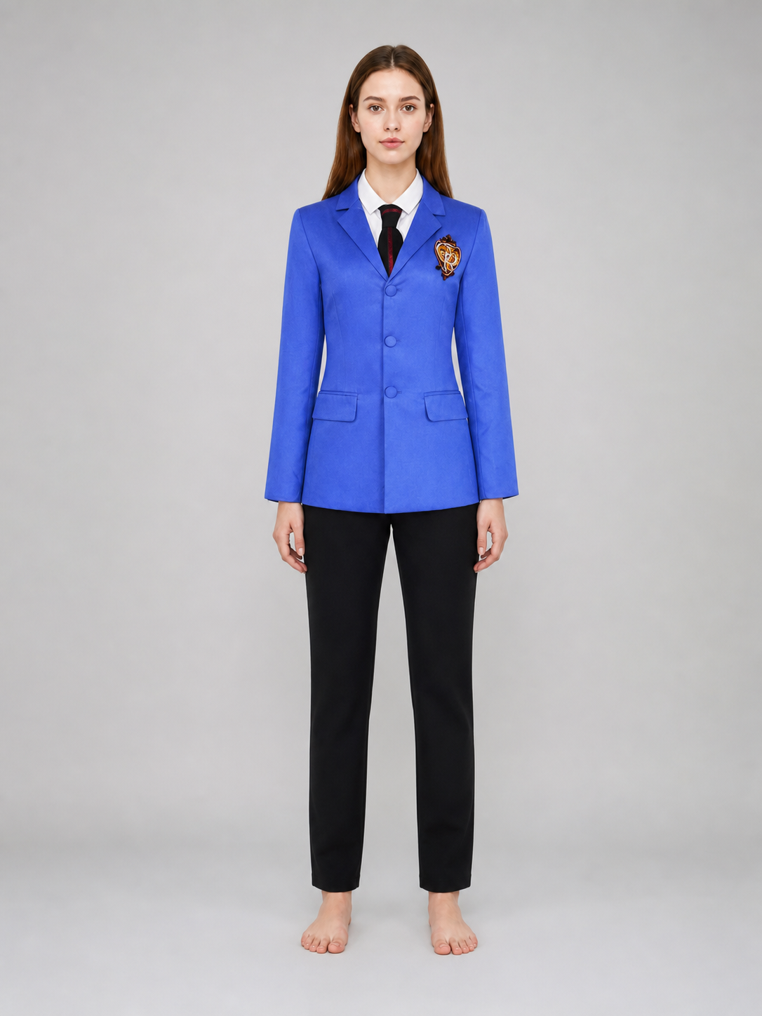 Ouran High School Host Club Cosplay Costume, 4 Pieces
