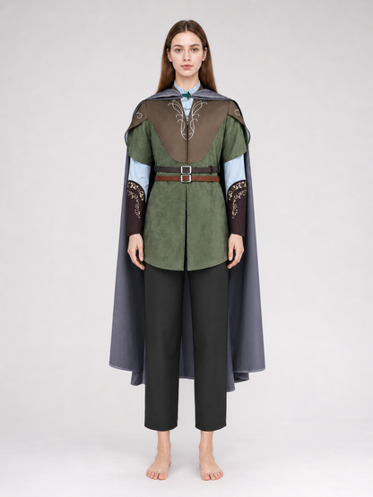 Legolas The Lord of the Rings Cosplay Costume with Cape