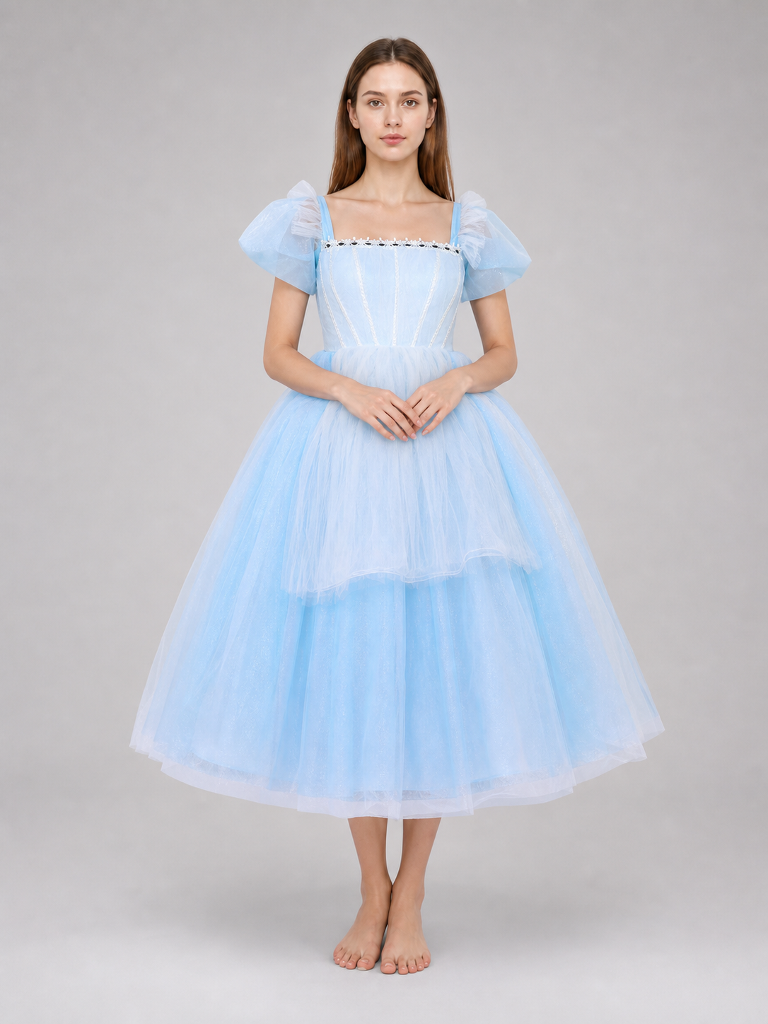 Princess carnival dress for cosplay and stage performances