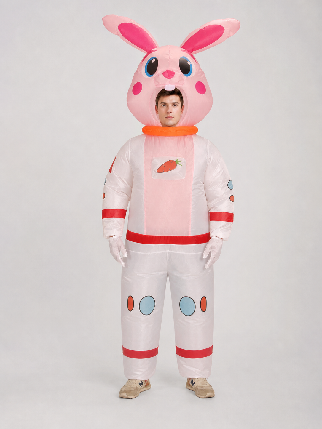 Inflatable Astronaut Rabbit Costume for Parties