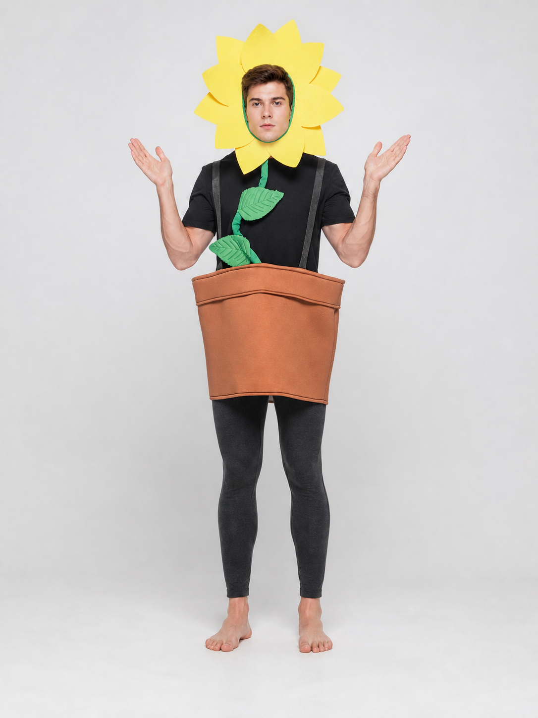 Flower Pot Costume for Halloween and Parties
