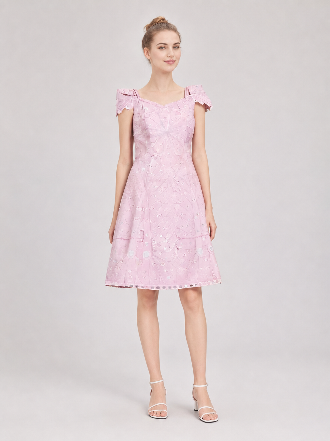 Pink cosplay dress from Wicked 2