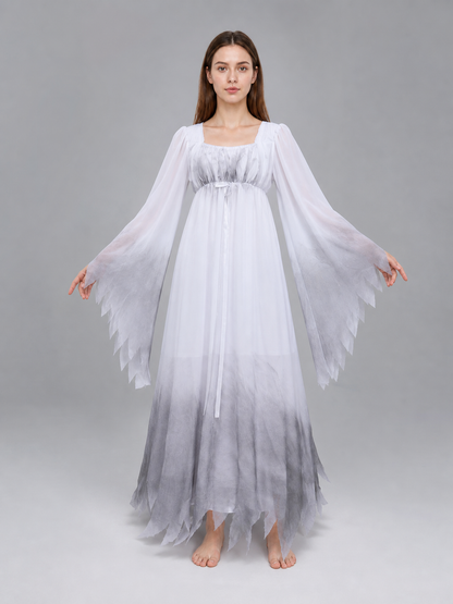Halloween Cosplay Dress with Wide Sleeves