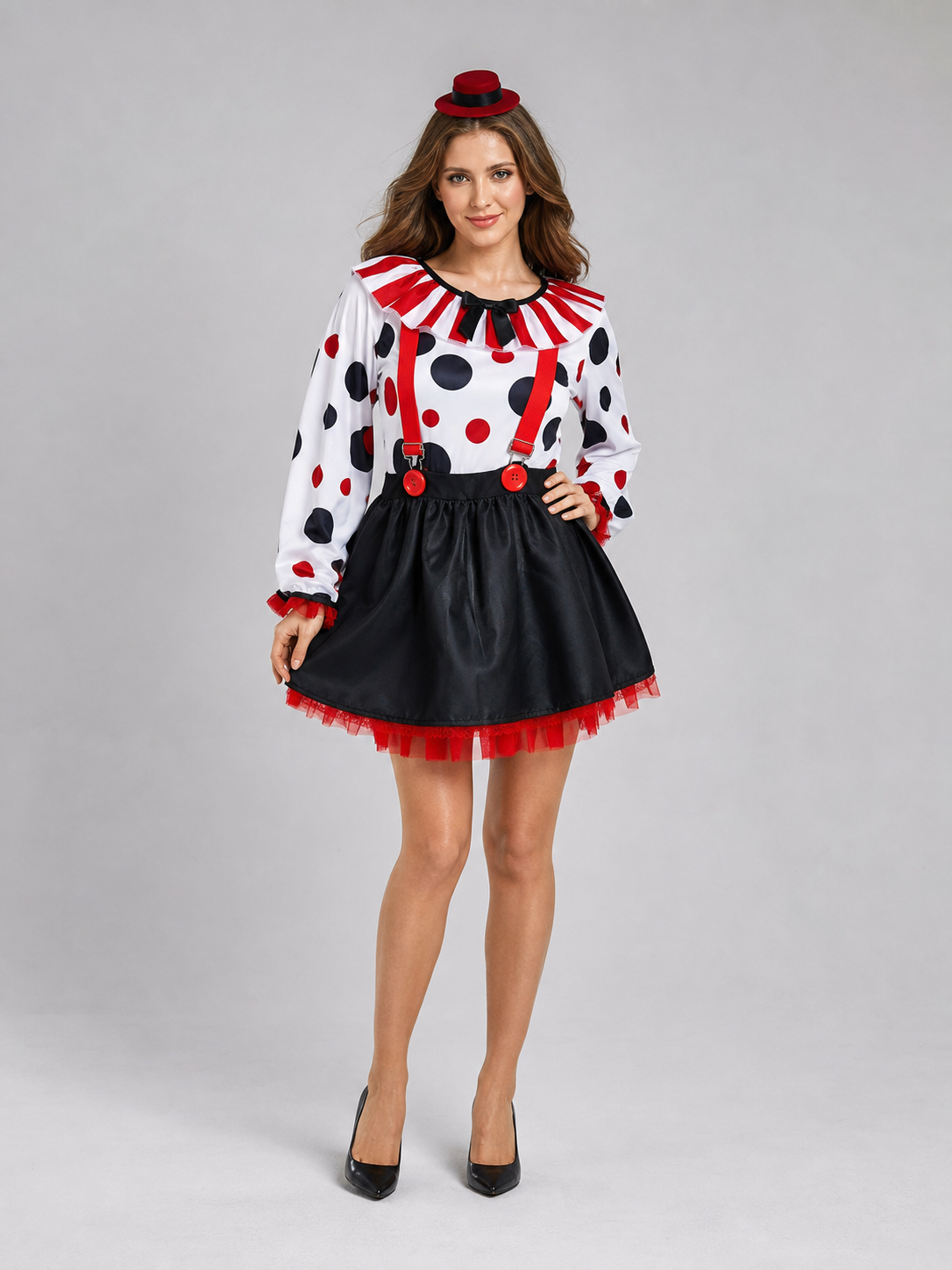 Halloween Clown Costume for Stage Performances