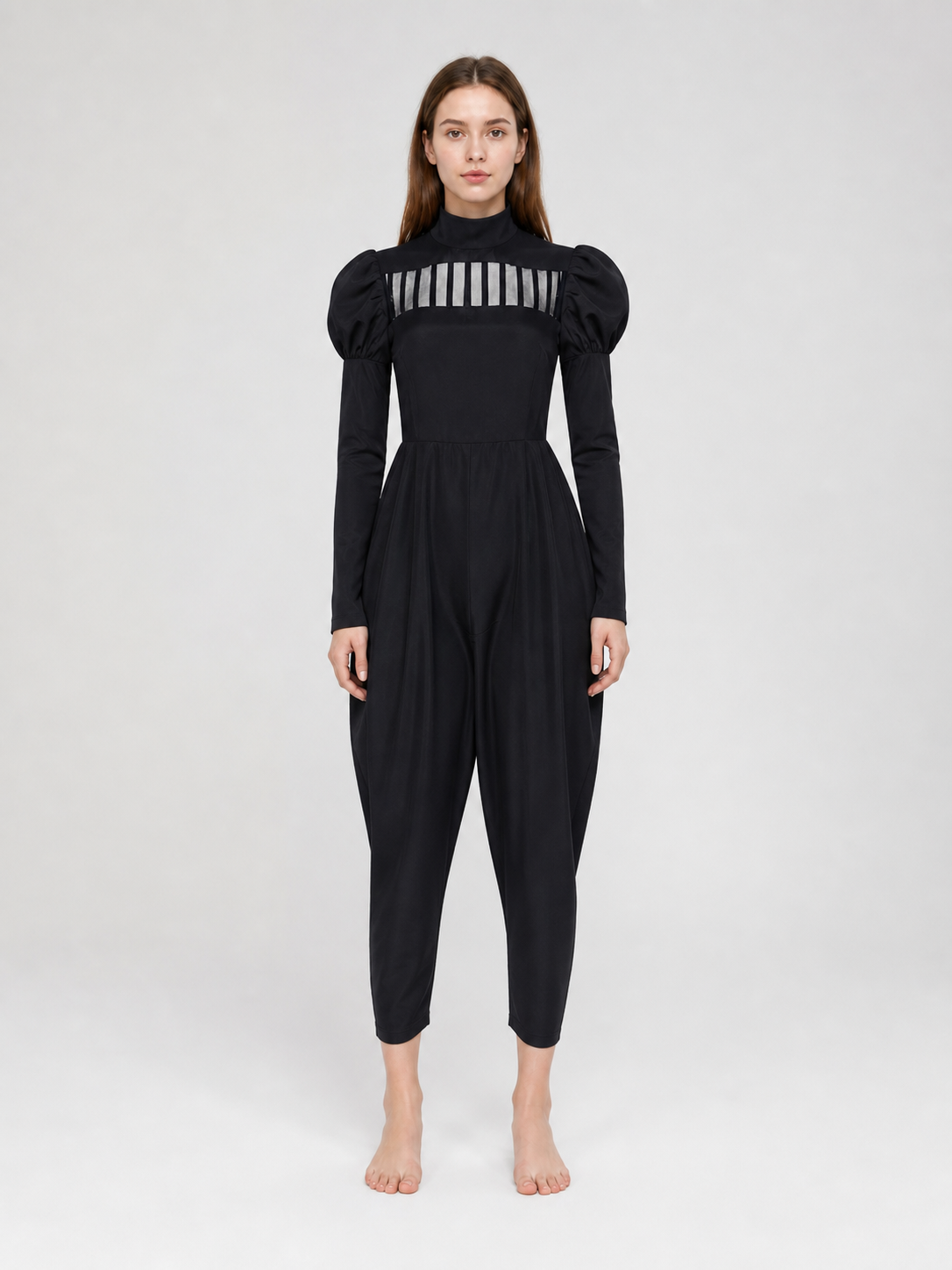 Black Mei Mei Cosplay Jumpsuit