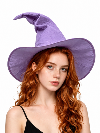 Light Purple Carnival Witch Hat