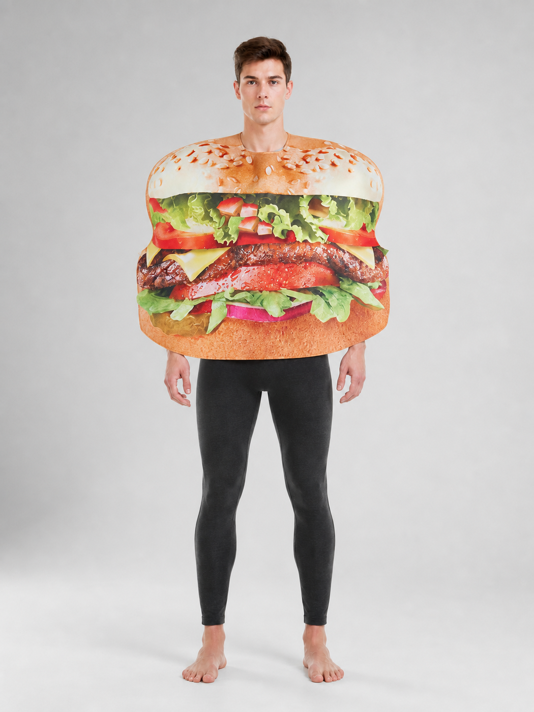 Hamburger Costume for Halloween, Parties, and Stage Performances