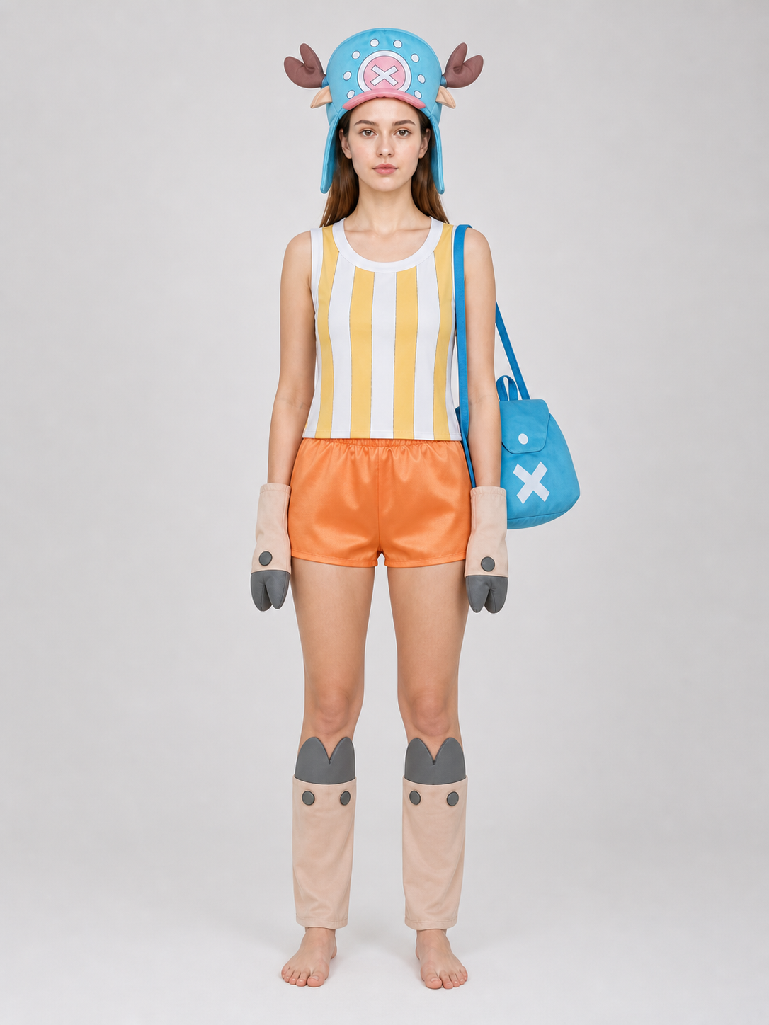 Tony Tony Chopper Cosplay Costume with Accessories