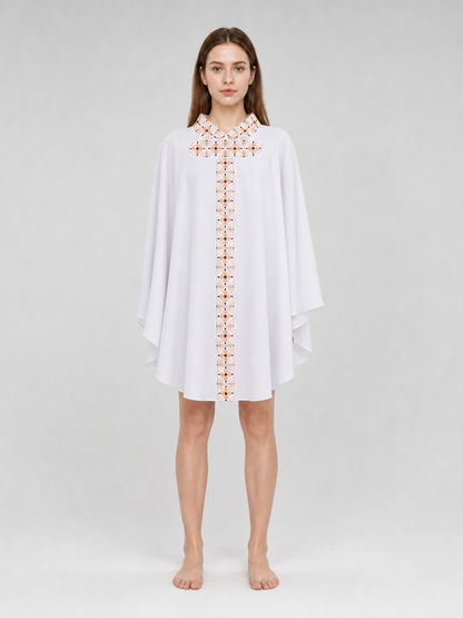 White Medieval-Style Cosplay Shirt