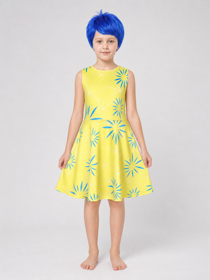 Costume Dress and Wig for Inside Out 2 Cosplay