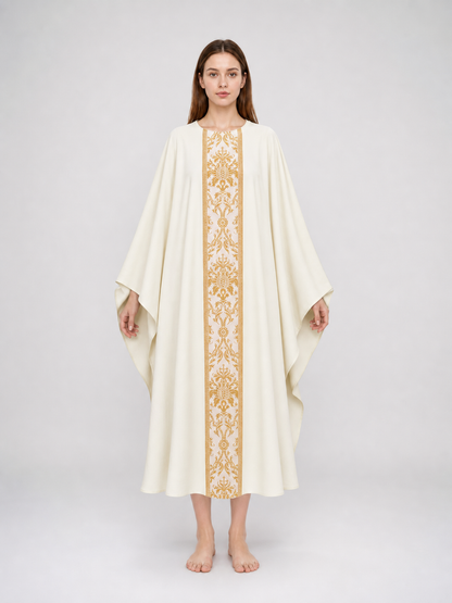 Cosplay Costume: Robe with Gold Pattern