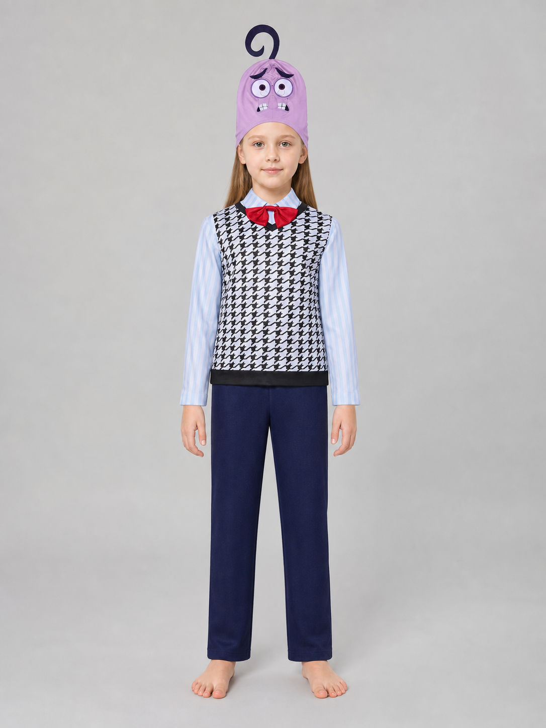 Inside Out 2 Carnival Costume with Mask and Pants