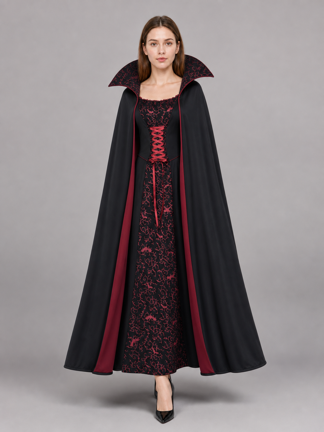 Gothic Witch Cosplay Dress, Halloween