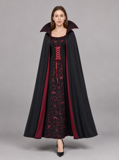 Gothic Witch Cosplay Dress, Halloween