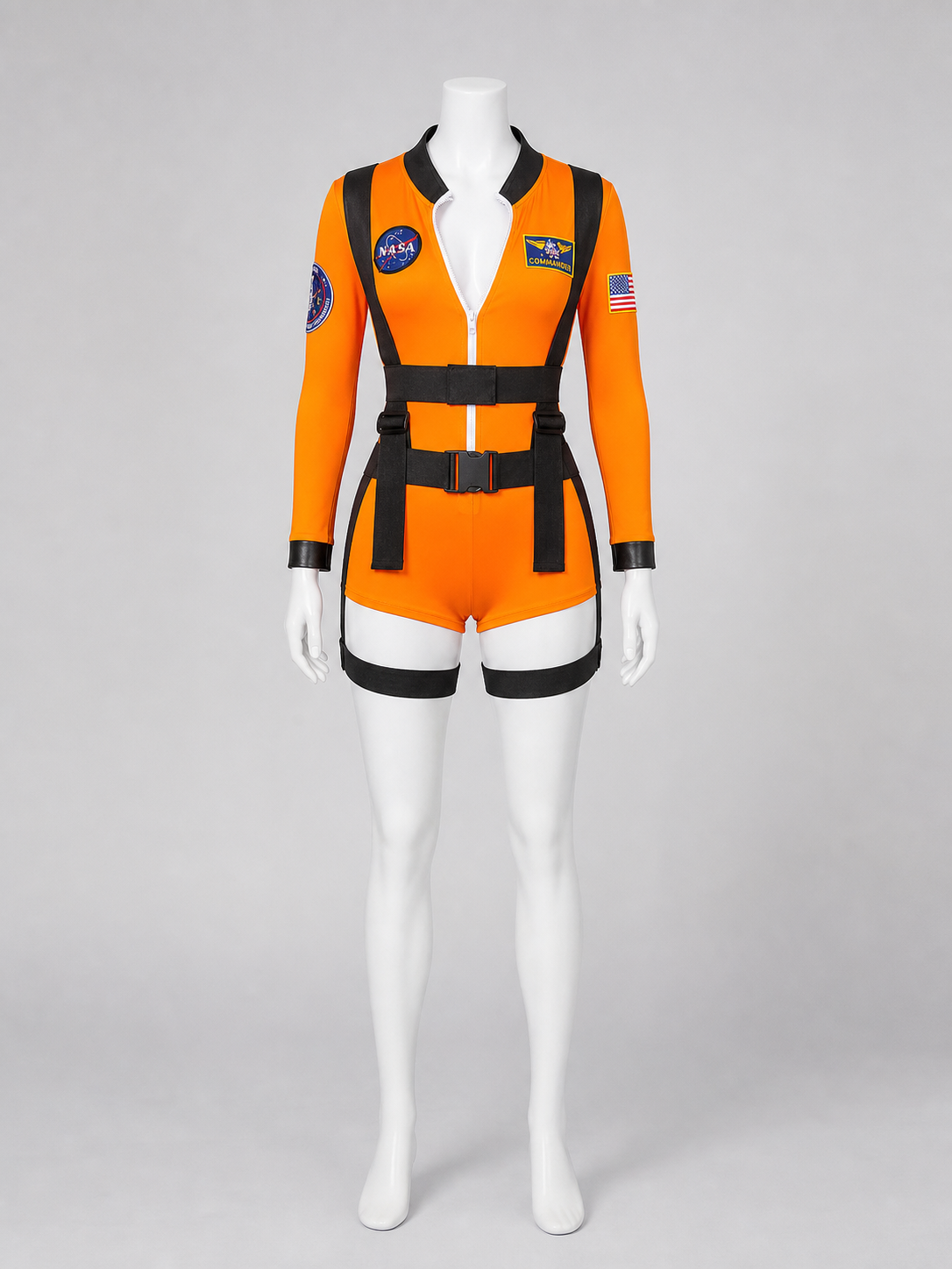 Astronaut Romper with Straps and Patches