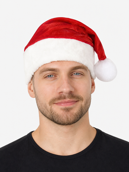 Carnival Santa Hat with Beard and Shorts