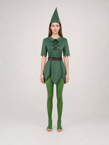 Peter Pan Cosplay Costume: Green Set