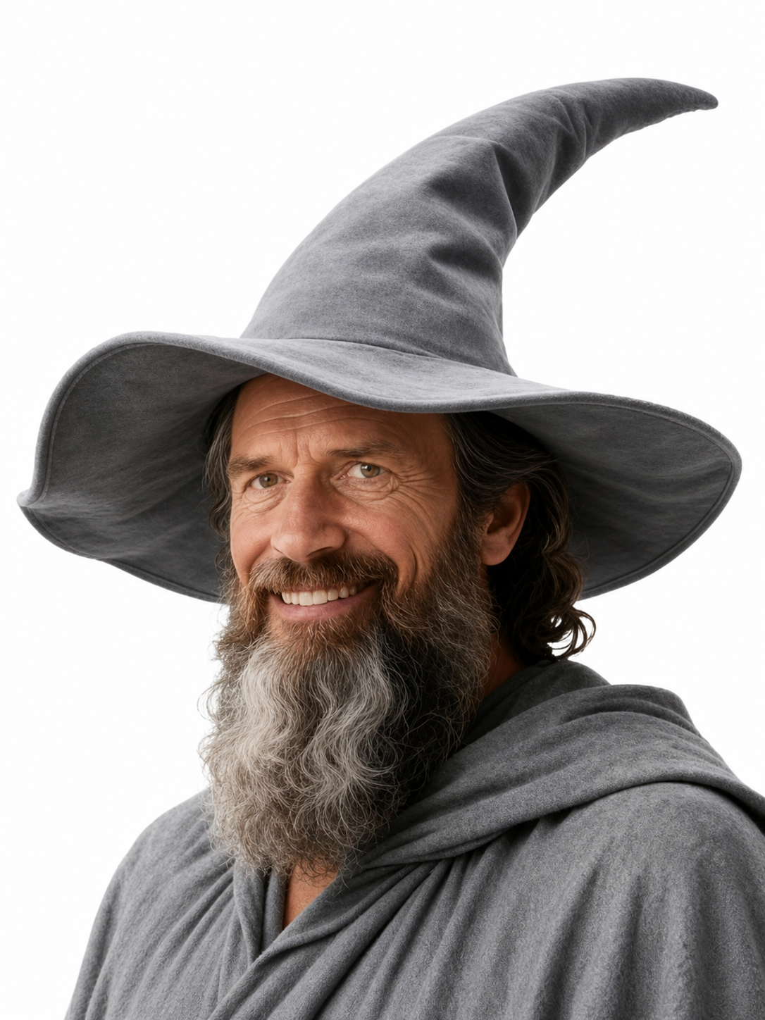 Wizard Costume Hat with Wide Brim