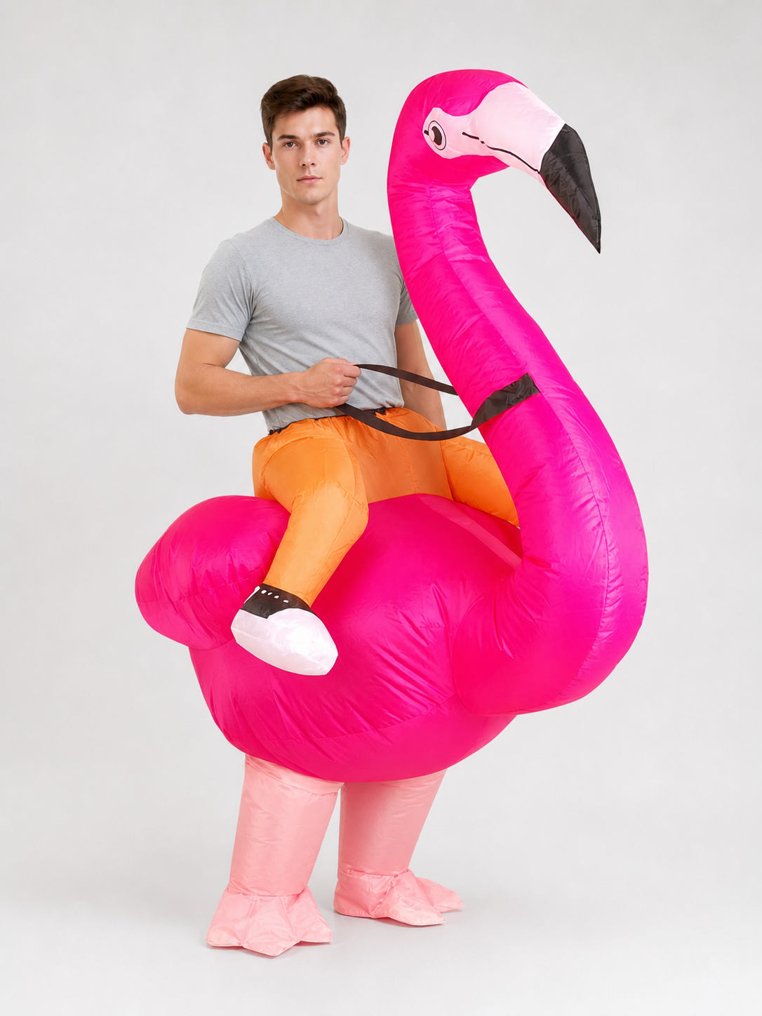 Inflatable Flamingo Costume for Parties and Halloween