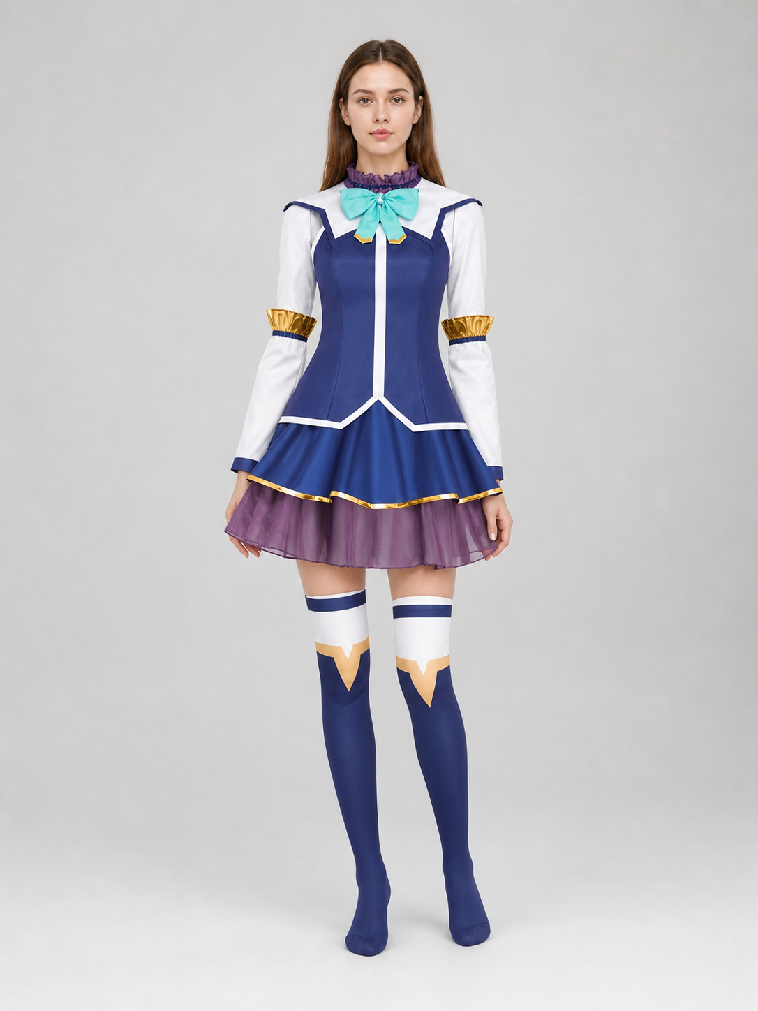 Star Wars-inspired cosplay costume with accessories