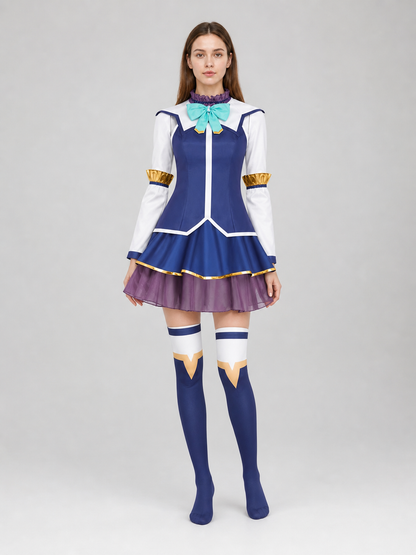 Star Wars-inspired cosplay costume with accessories