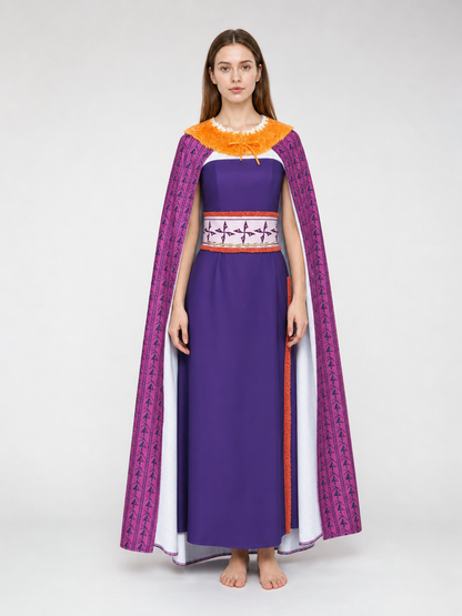 Matangi Cosplay Costume: Dress and Cape