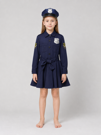 Police-Style Costume with Cap