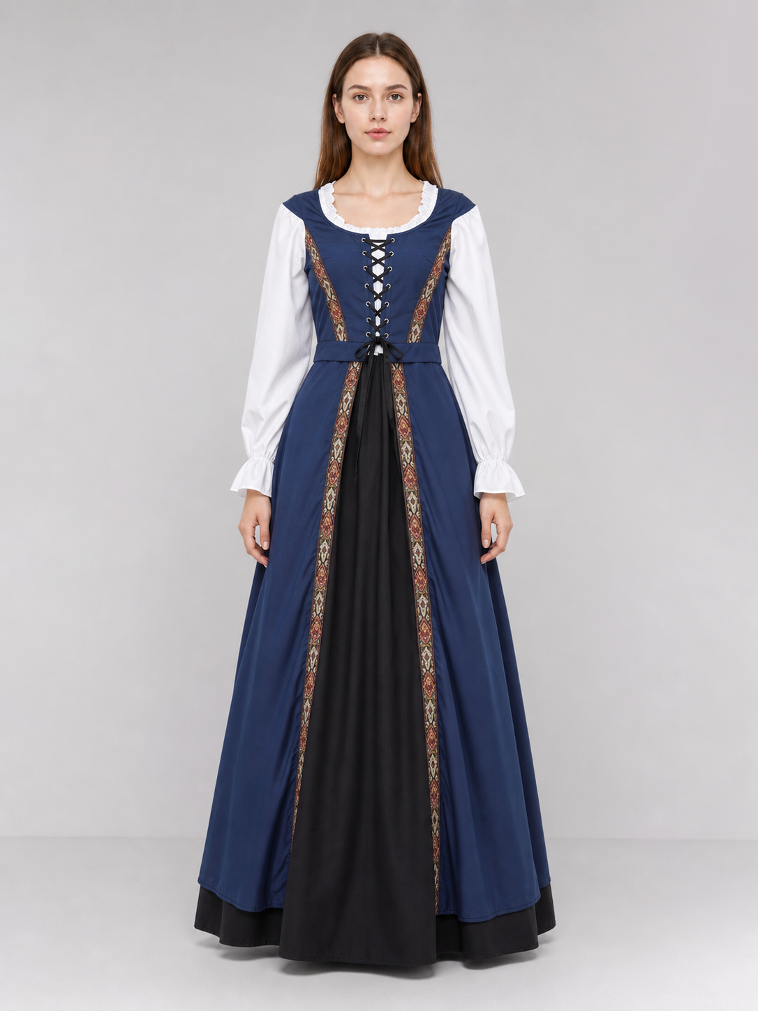 Halloween Costume: Retro Dress with Headpiece