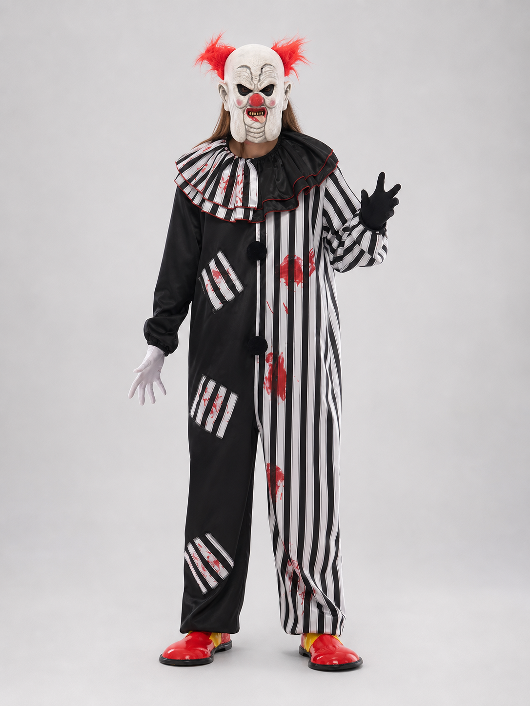 Evil Clown Costume for Halloween and Themed Parties
