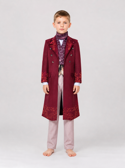 Willy Wonka Cosplay Costume from Charlie and the Chocolate Factory