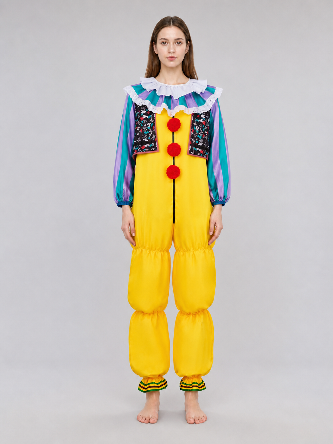 Clown Costume for Cosplay Based on the Film It