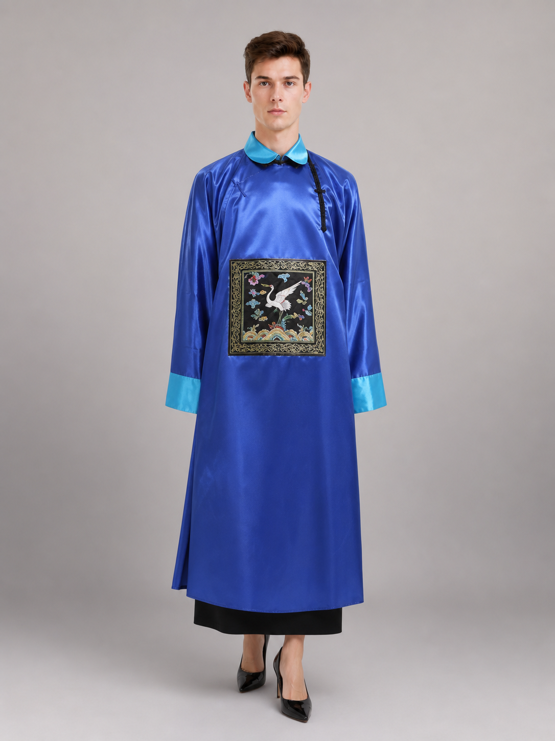 Traditional Chinese Costume: Robe and Hat